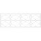 Ekena Millwork Set of Four Panels for 94 1/2"W x 32 1/4"H Kiowa Fretwork Wainscot Wall Paneling WPKP16X01X47KWA - alternate 3